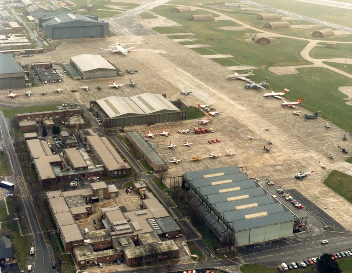 Boscombe Down Aerial Shot